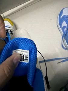 Blue & White Sneakers