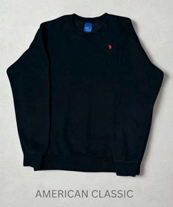 Vintage Ralph Lauren Black Sweatshirt