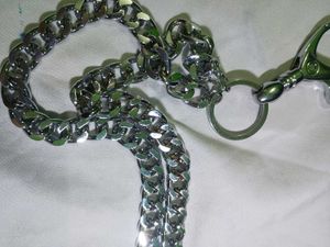 Jeans Chain / necklace metal edgy punk gothic