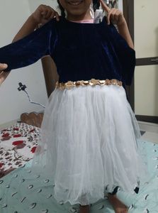 Frock For Girls... Never Blue ... Velvet...2 To 3