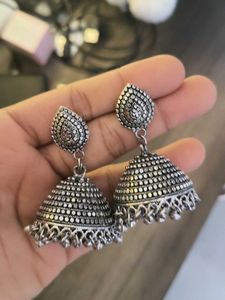 2 Ethnic Jhumka Earrings