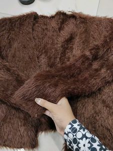 Fur Cardigan