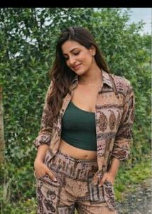 Boho Chic Printed Co-ord Set