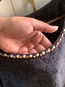 FREEBIE ON BLACK LACE TOP