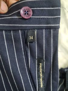 Men's Pinstripe Trousers