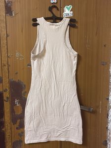 Beige Tank Dress - Casual Chic