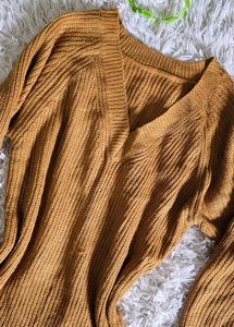 Mustard Knit Dress