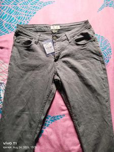 Stylish Grey Denim Jeans