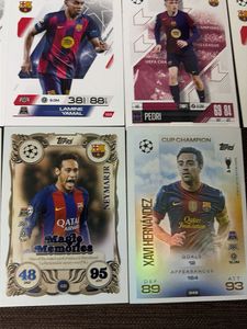 FC Barcelona Topps Match Attax Cards Set