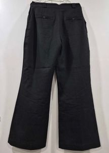 Classic Pinstripe Flared Trousers