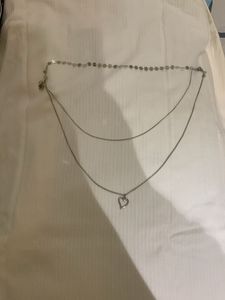 Layered Heart Pendant Necklace