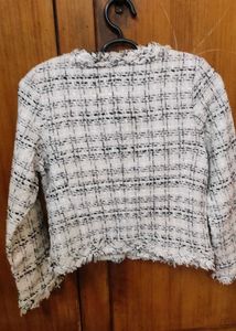 Chic Tweed Cropped Jacket