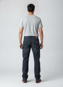 Men's Dark Wash Carpenter Jeans