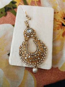 Gold Heart Pendant &amp; Earring Set no bargaining