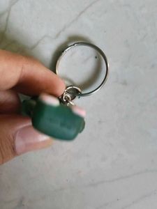 Cute Green Character Keychain