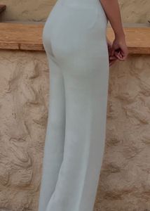 Elegant Light Blue Trousers
