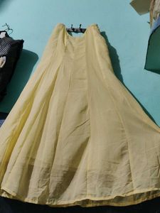 Flowy Yellow Palazzo Pants
