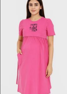 Maternity Dress "Mom + Dad + Me"