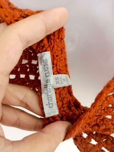 Handmade Crocheted Halter Crop Top