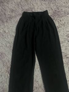y2k low waist black trouser