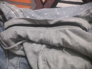Men's Denim Hooded Jacket vintage imported US