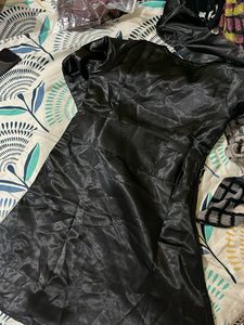 satin party dress
