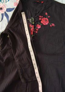 Vishudh Black kurta (Bust 34)