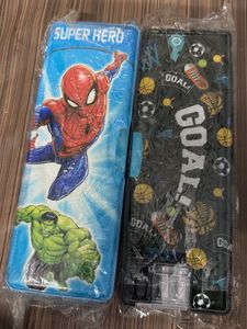 Superhero &amp; Sports Pencil Cases