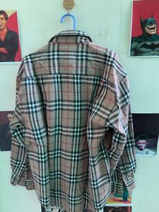 Plaid Long Sleeve overshirt