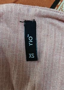 Pink Ribbed Long Sleeve Mini Dress