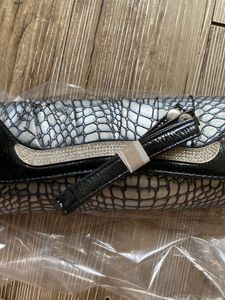 Black Grey Clutch