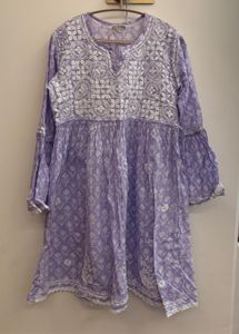 Chikankari Kurti 💜