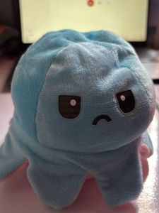 Reversible Octopus Plush Toy