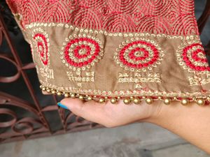 Pure Red Beautiful Kurta With Churidr Nd Dupata♥♥️