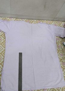 Beautiful Lavender Kurta with White Embroidery