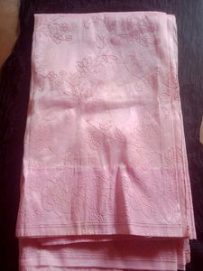 Organza Saree With Fall