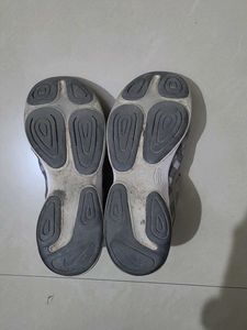 Grey Nike Athletic Shoes