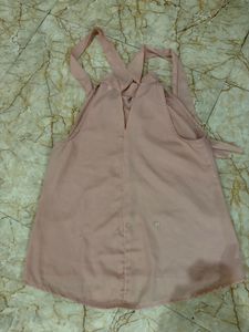 Elegant Pearl Embellished Halter Top