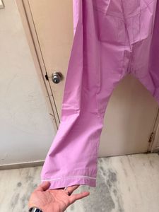 Purple Kurta Set with Salwar(plus size)