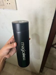 Sleek Black Insulated Water Bottle