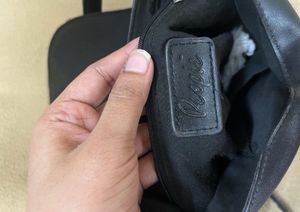 Black Studded Crossbody Bag