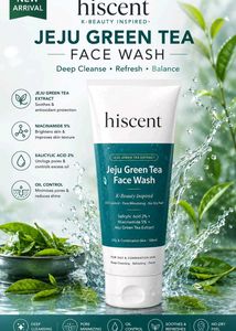 Hiscents Jeju Green Tea Face Wash