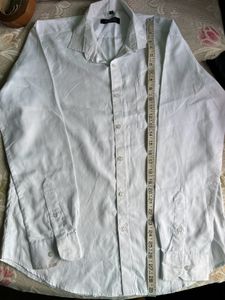 Men's Classic White Button-Down Shirt