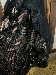 Sparkling Black Evening Gown