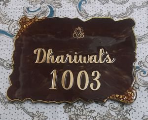 Customized Resin Nameplate