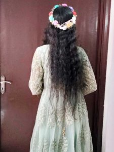 Elegant Embroidered Anarkali Gown😍