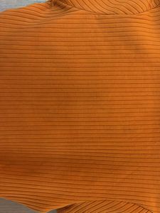 H&amp;M - Ribbed Cropped Polo Top