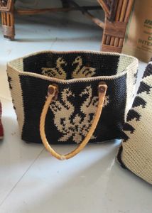 Stylish Woven Tote Bag