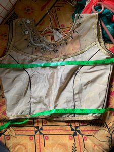 Blouse Mirror Work ..