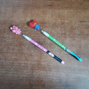 BTS & BT21 Themed Pens Set
